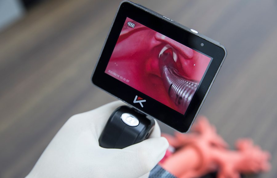 video anesthesia laryngoscopy