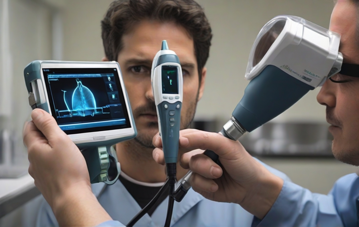 Handheld Video Laryngoscope Clear Views & Easy Use