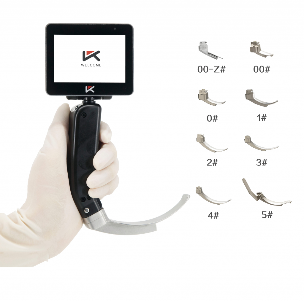 CORY-RAY CR-31 Video Laryngoscope Set – 3 Reusable Blades With Sterilizable Case - View #6
