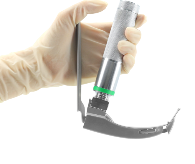 video laryngoscope blades